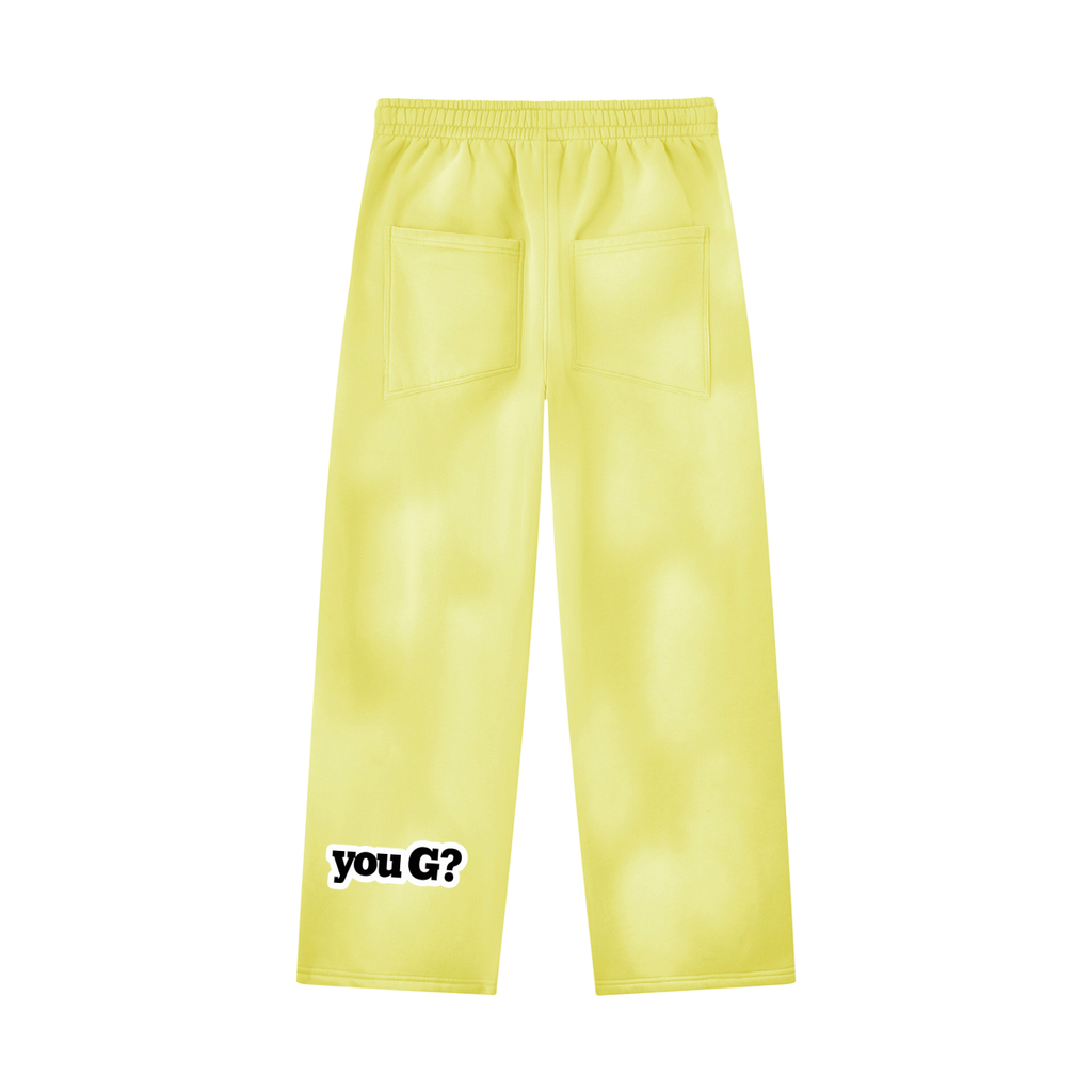 OD Sunfade Wide Leg Fleece Sweatpants