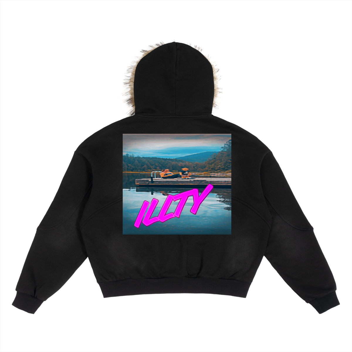 ILLTY Home  Fur Hoodie