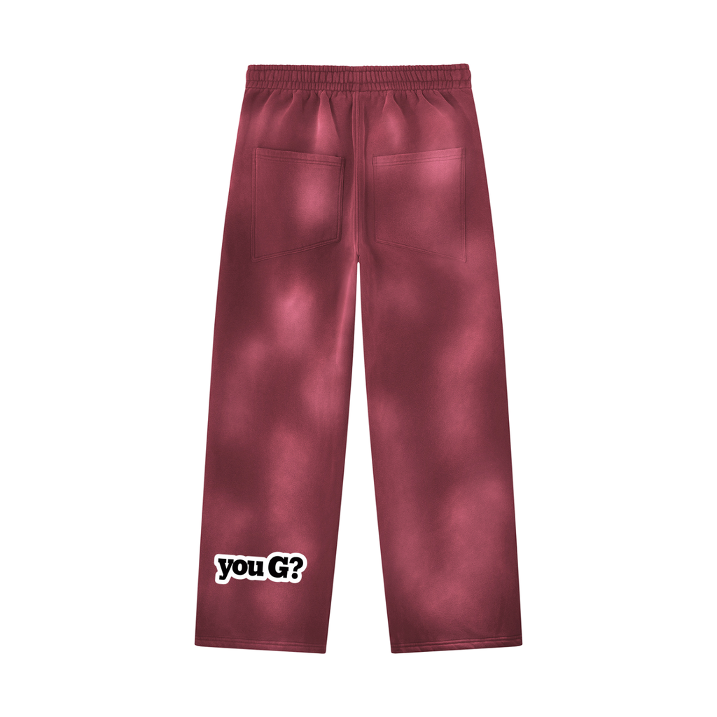 OD Sunfade Wide Leg Fleece Sweatpants