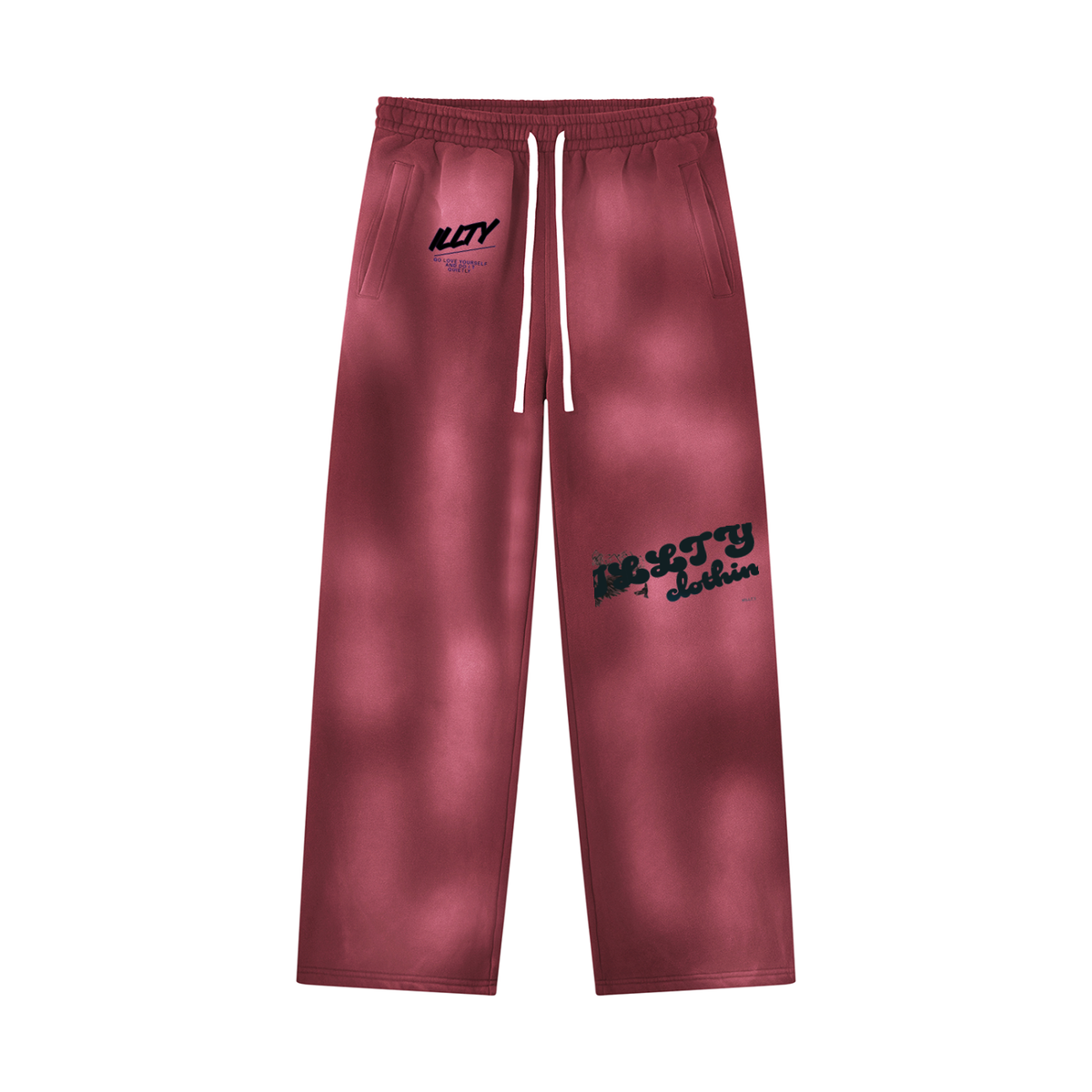 OD Sunfade Wide Leg Fleece Sweatpants