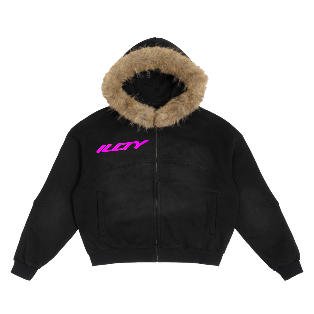 ILLTY Home  Fur Hoodie