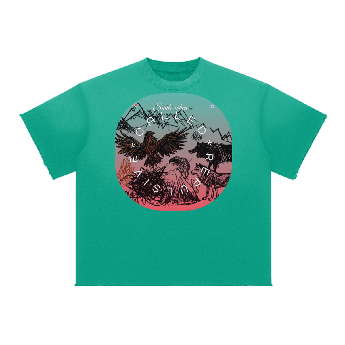 ILLTY or ILL-TY? Raw grit Edge T-Shirt