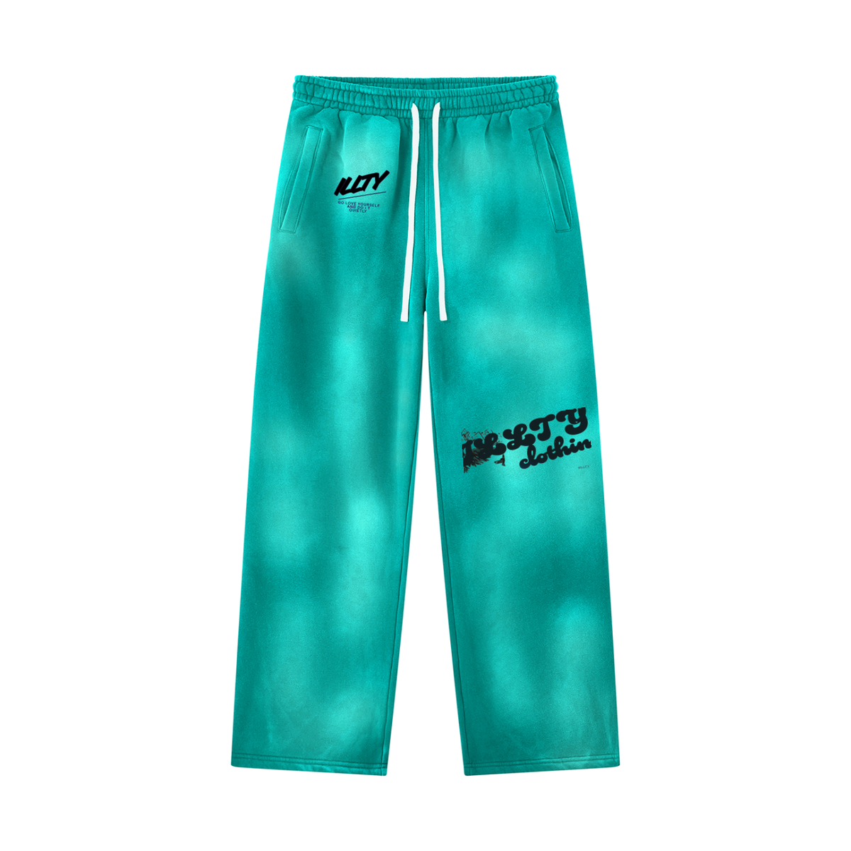 OD Sunfade Wide Leg Fleece Sweatpants