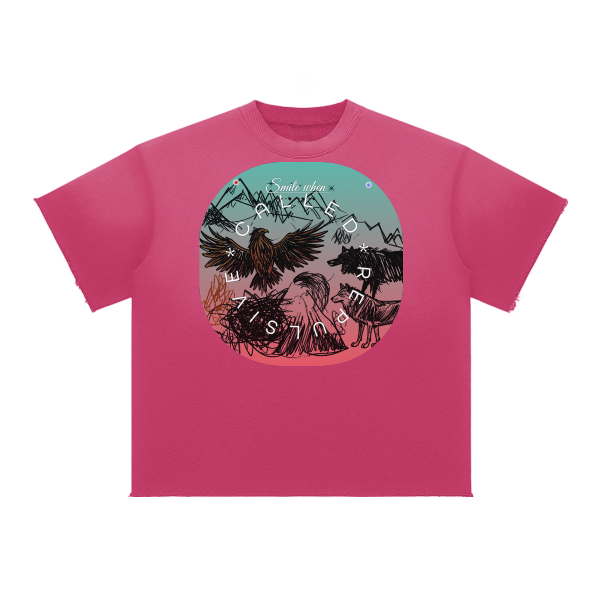ILLTY or ILL-TY? Raw grit Edge T-Shirt